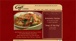 Desktop Screenshot of centerparkcafe.com